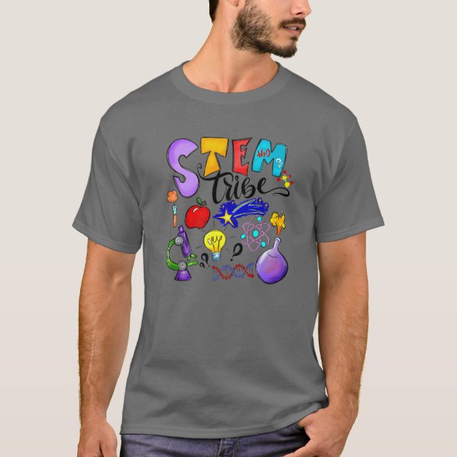 Camiseta Profesor De Tecnología De Stem De Vuelta A Sc (Anverso)