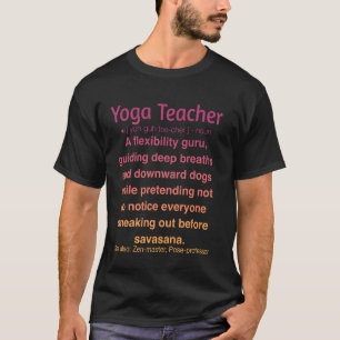 Camiseta Profesor de Yoga Divertido 1