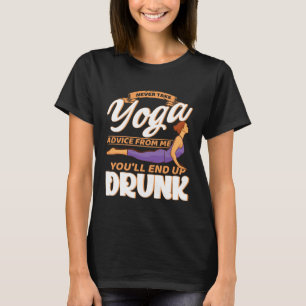 Camiseta Profesor de Yoga Namaste Hatha Meditación