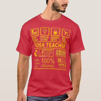 CAMISETA PROFESOR DE YOGA NICE DISEÑN 2017