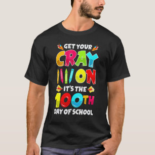 Camiseta Profesor del 100º día de escuela 100 días más inte