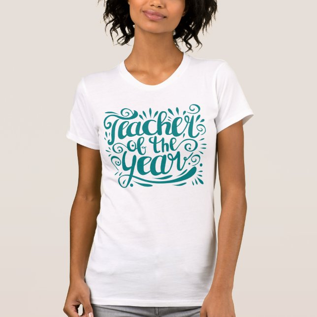 Camiseta Profesor del año (Anverso)