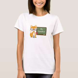 Camiseta Profesor del Fox en la pizarra