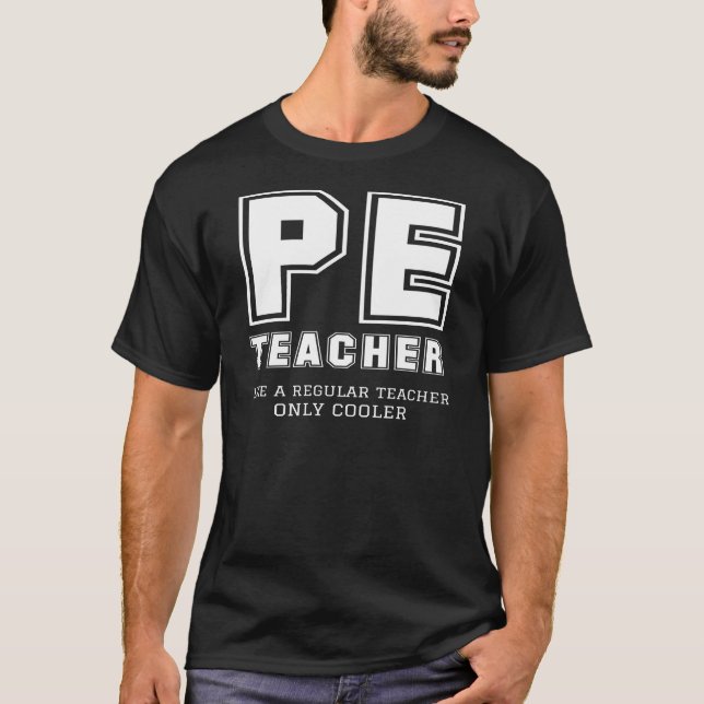 Camiseta Profesor del PE, como profesor normal (Anverso)