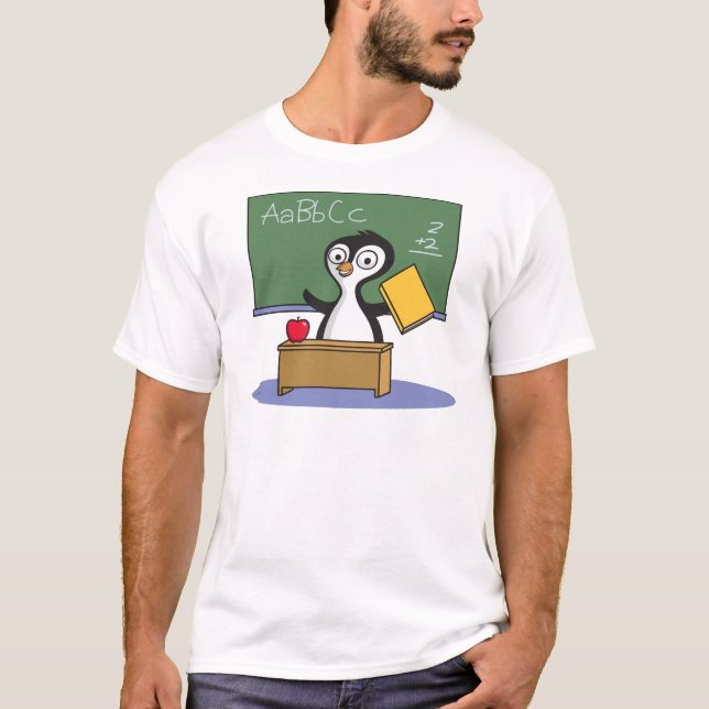 Camiseta Profesor del pingüino (Anverso)