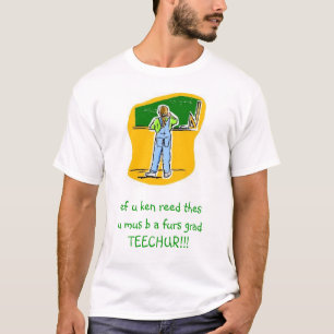 Camiseta Profesor del primer grado