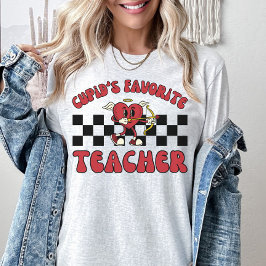 Camiseta Profesor día de San Valentín, profesor favorito de