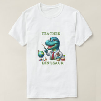 Camiseta Profesor Dinosaur Dino T-rex