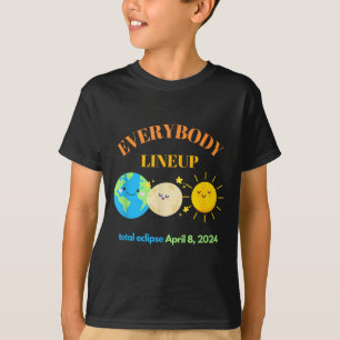Camiseta Profesor Divertido Eclipse Solar 8 de Abril