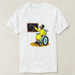 Camiseta Profesor En silla de ruedas