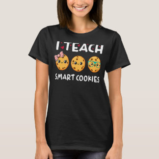 Camiseta Profesor Enseño Cookies Inteligentes De Vuelta A L