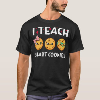 Camiseta Profesor Enseño Cookies Inteligentes De Vuelta A L