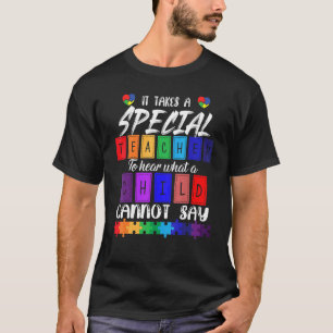 Camiseta Profesor Especial Concienciación sobre el Autismo