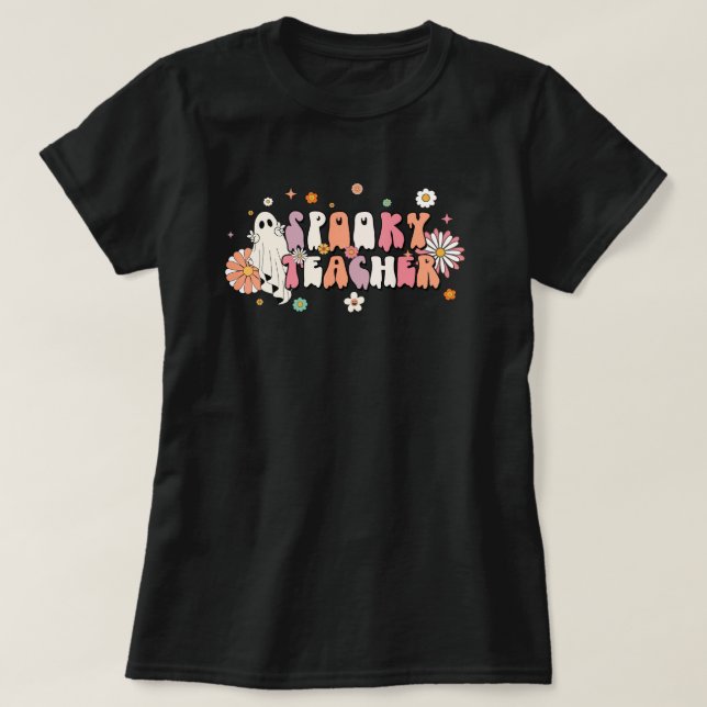 Camiseta profesor espeluznante (Diseño del anverso)