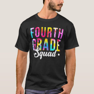 Camiseta Profesor Estudiante Cuadrilla 4to Grado De vuelta 