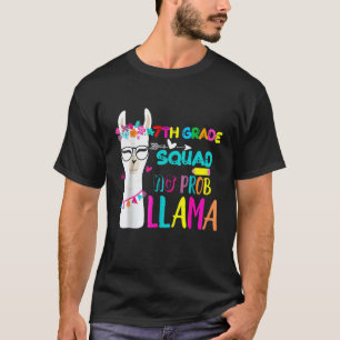 Camiseta Profesor Estudiante Equipo 7mo Grado De vuelta al