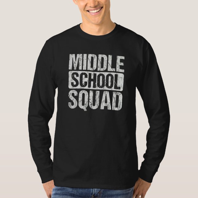 Camiseta Profesor Estudiante Escuela Secundaria Grupo Regre (Anverso)