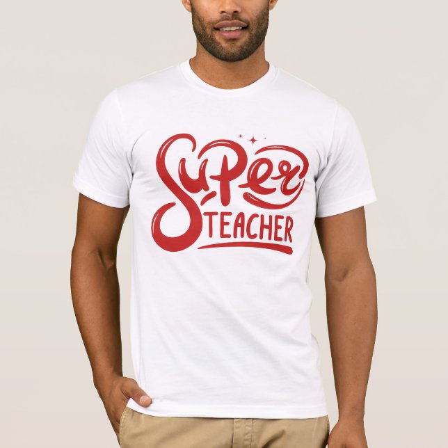 Camiseta Profesor estupendo (Anverso)
