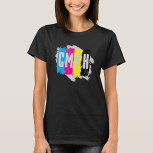 Camiseta Profesor experto en impresoras CMYK de Guay