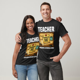 CAMISETA PROFESOR - EXPERTO EN RECORDATORIOS DE TAREAS