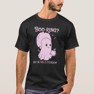 Camiseta Profesor Fantasma Divertido Boo-Ring Halloween Cla