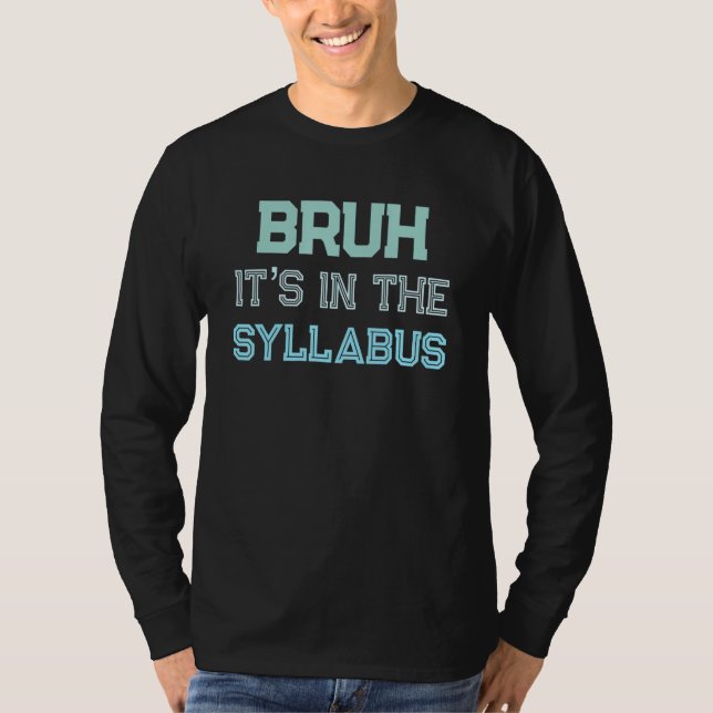 Camiseta Profesor gracioso dice que el personal docente est (Anverso)