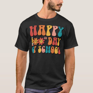 Camiseta Profesor Groovy 100 Días de Colegio Estudiante Fel