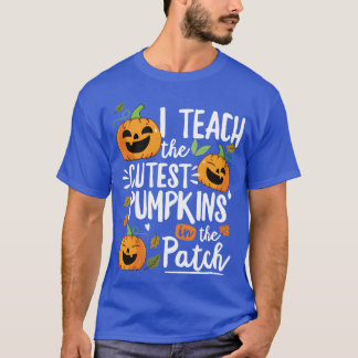 Camiseta Profesor Halloween Pre Keacher Amigo del jardín de
