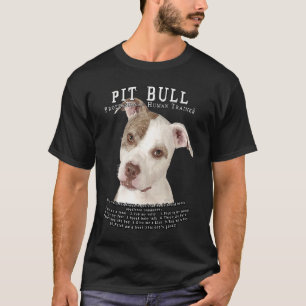 Camiseta Profesor Humano Propietario de Pit Bull Pittie 1