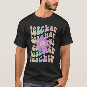 Camiseta PROFESOR I Enseñanza Escuadrón Elemental Retro Pur