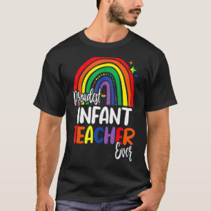 Camiseta Profesor Infantil Más Orgulloso Que Prometo Enseña