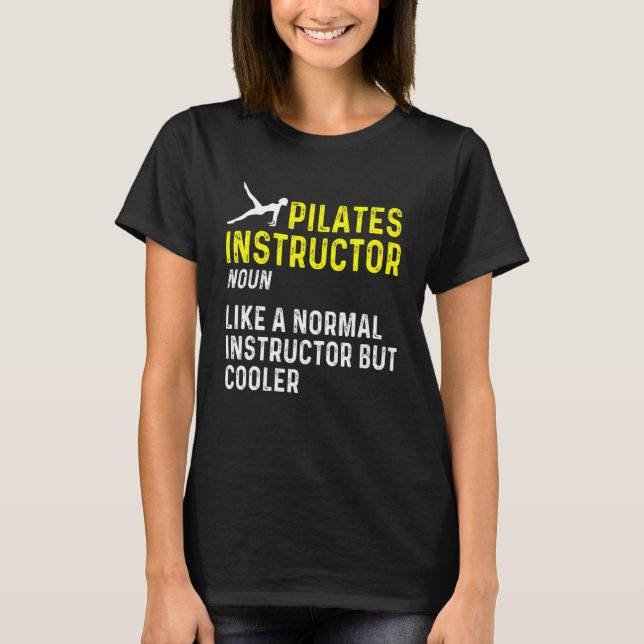 Camiseta Profesor instructor de Pilates 27 (Anverso)