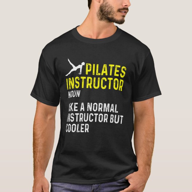 Camiseta Profesor instructor de Pilates 27 (Anverso)