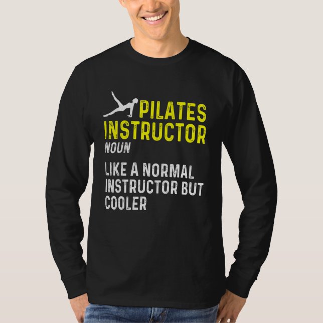 Camiseta Profesor instructor de Pilates 27 (Anverso)