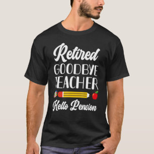 Camiseta Profesor jubilado Hola profesor jubilado 2