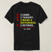 Profesor jubilado orgulloso 2025