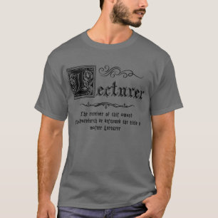 Camiseta Profesor maestro medieval