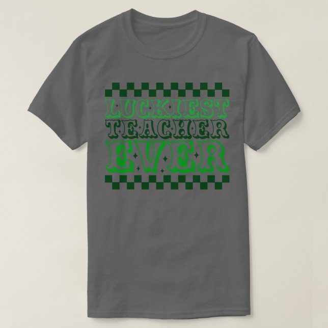 Camiseta Profesor más afortunado de todos (Diseño del anverso)