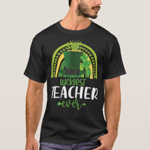 Camiseta Profesor más afortunado de todos en el Día de San