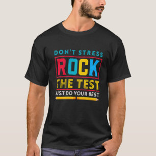 Camiseta Profesor motivacional del día de prueba estelar