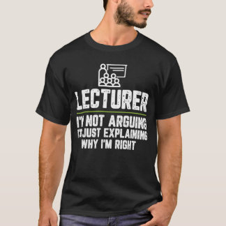 Camiseta Profesor, no estoy discutiendo, solo estoy explica