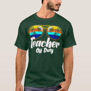 Camiseta Profesor Off Duty Gafas de sol Playa Sunset