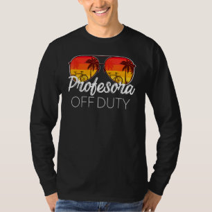Camiseta Profesor Off Duty Gafas de sol playa Sunset 12