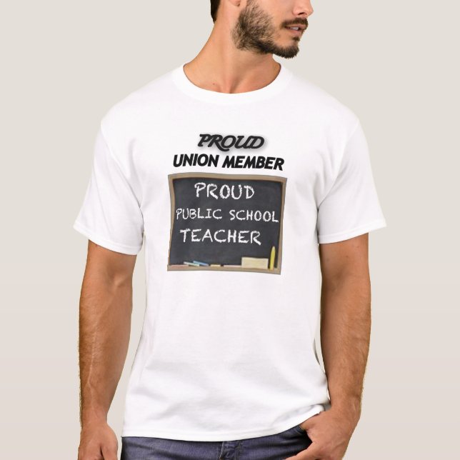 CAMISETA PROFESOR ORGULLOSO DE LA UNIÓN (Anverso)