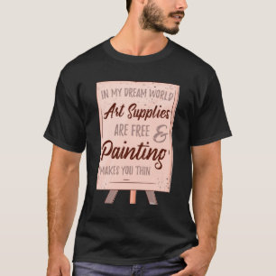 Camiseta Profesor pintor Bellas Artes de arte regalo estudi