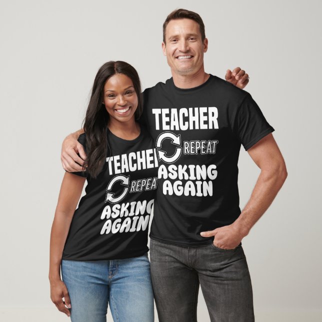 CAMISETA PROFESOR - PREGUNTANDO DE NUEVO (Unisexo)