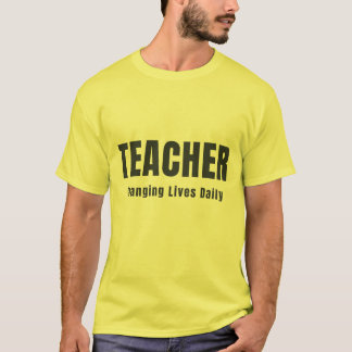 CAMISETA PROFESOR QUE CAMBIA VIDAS DIARIAMENTE
