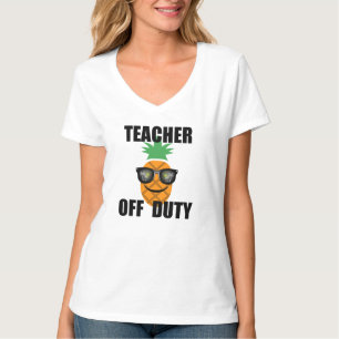Camiseta Profesor sin cargo de diseño - T-S básica de cuell