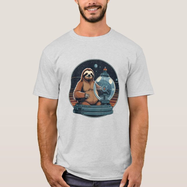 Camiseta Profesor Sloth con bobina (Anverso)