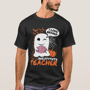 Camiseta Profesor sustituto de profesor de Halloween